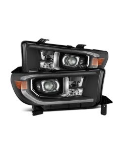 AlphaRex 07-13 Toyota Tundra/08-17 Sequoia G2 PRO-Series Projector Headlights Black -NO Lvl Adjuster - 880829