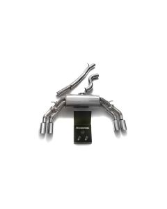 ARMYTRIX Valvetronic Exhaust System Audi TTS Quattro MK3 8S 2.0 TFSI Non-OPF 2015+- ARMY-AU8SS-QS11C