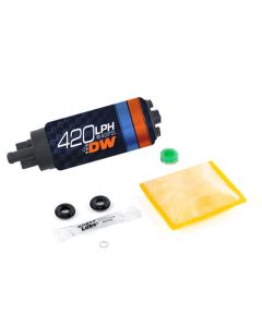 Deatschwerks DW420 Series 420lph In-Tank Fuel Pump w/ Install Kit For Eclipse (Turbo AWD) 95-98 - 9-421-0847