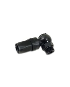 Vibrant Single -4AN x -4AN Banjo to Hose End Aluminum Fitting - 24424
