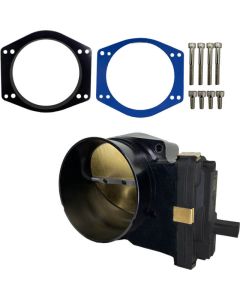 Granatelli 13-20 GM LT1/LT4/LT5 Drive-By-Wire 112mm Throttle Body - Black - GMTBLT112B
