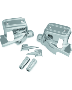 Kuryakyn Brake & Clutch Control Covers Chrome - 1739