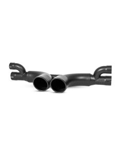 MBRP Black Coated Center Muffler Bypass Porsche 991 GT3 | GT3RS 2014-2018 - S7607BLK