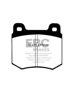 EBC 2019+ Ram Trucks 1500 (DT) Ultimax Front Brake Pads - UD2179