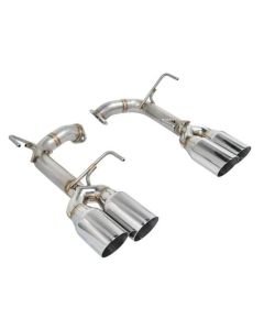 Remark 2015+ Subaru WRX STi VA Axle Back Exhaust w/Stainless Steel Single Wall Tip 4in - RO-TSVA-S4