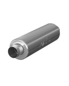 MBRP Aluminized Steel 3" Exhaust Pipe ID Inlet/Outlet 26" Single Chambered Muffler - GP122106