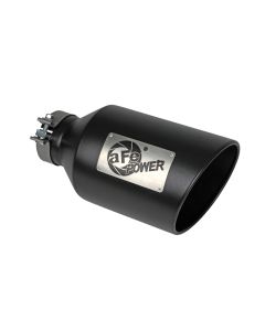 aFe Power MACH Force-Xp 409 Stainless Steel Clamp-on Exhaust Tip Black - 49T40801-B15