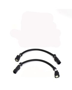 BBK 2015 Mustang GT V6 6-Pin Front O2 Sensor Wire Harness Extensions 12 (pair) - 1119