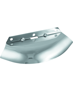Kuryakyn Lower Tree Wind Deflector 80-13 Touring Chrome - 1100