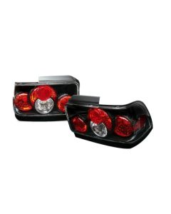 Spyder Toyota Corolla 93-97 Euro Style Tail Lights Black ALT-YD-TC93-BK - 5007407