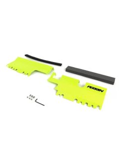 Perrin 15-21 WRX/STI Radiator Shroud (Without OEM Intake Scoop) - Neon Yellow - PSP-ENG-512-2NY