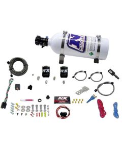 Nitrous Express Dodge Hemi/SRT8 Single Nozzle Fly By Wire Nitrous Kit (35-150HP) w/5lb Bottle - 20918-05
