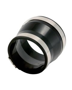 Spectre Coupler/Reducer 3.5in. to 3in. (PVC) - Black - 9541