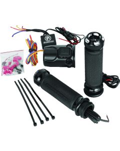 Performance Machine FLTRX TBW Heated Grips Apex - Contrast Cut - 0063-2095-BM