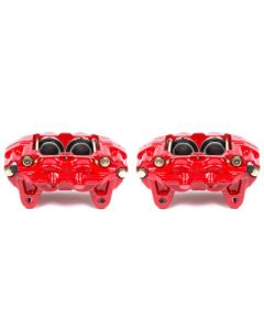 Power Stop 01-03 Toyota Sequoia Front Red Calipers w/o Brackets - Pair - S2632