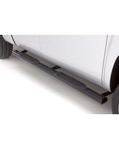 Lund 03-09 Dodge Ram 2500 Quad Cab 5in. Oval Straight Steel Nerf Bars - Black - 24078003
