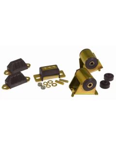 Prothane 87-96 Jeep YJ Drivetrain Kit - Black - 1-1902-BL
