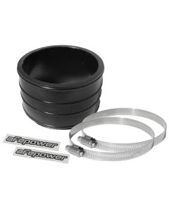 aFe Magnum FORCE Cold Air Intake System Spare Parts Kit (3in ID x 2in L) Straight Coupler - Black - 59-00014