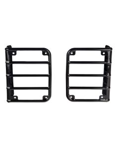Rugged Ridge 07-18 Jeep Wrangler Black Tail Light Euro Guards - 11226.02