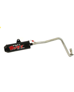 Big Gun 04-08 Yamaha RAPTOR 50 Evo M Series Black Out Full System Exhaust - 10-20503-BK