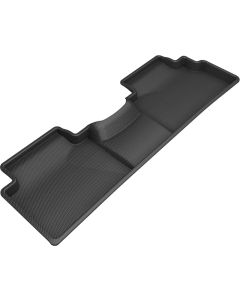3D MAXpider 2020 Kia Soul Kagu 2nd Row Floormats - Black - L1KA05021509