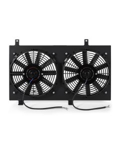 Mishimoto 04-08 Mazda RX8 Aluminum Fan Shroud Black - MMFS-RX8-04BK