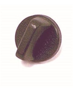 Omix Interior Windshield Knob Black 76-86 CJ Models - 13318.01