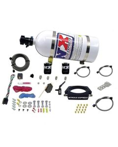Nitrous Express LT2 C8 Nitrous Plate Kit (50-300HP) w/10lb Bottle - 20962-10