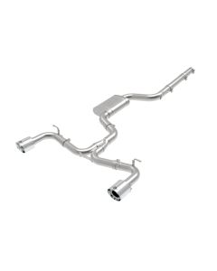 aFe MACHForce XP 3in-2.5in SS Exhaust Cat-Back 18-19 Volkswagen GTI (MK7.5) L4-2.0L (t) - Polished - 49-36422-P