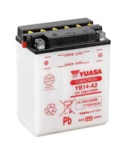 Yuasa YB14L-A2 Yumicron CX 12-Volt Battery - YUAM2214YIND