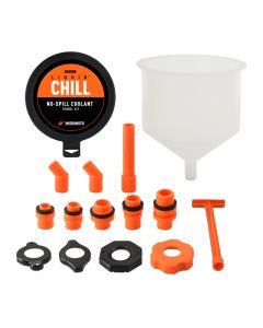 Mishimoto No-Spill Coolant Funnel Kit 15pc Set - MMTL-NSF-15