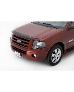 AVS 07-17 Ford Expedition Bugflector Medium Profile Hood Shield - Smoke - 23241