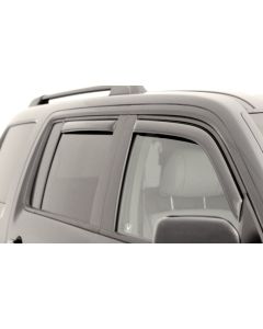 AVS 08-13 Toyota Highlander Ventvisor In-Channel Front & Rear Window Deflectors 4pc - Smoke - 194063
