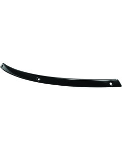 Kuryakyn Smooth Windshield Trim 96-13 Touring Gloss Black - 1318