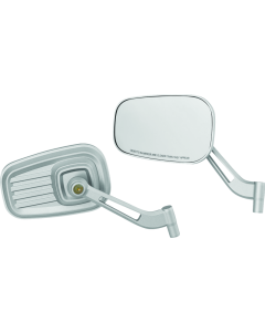 Kuryakyn Dillinger Mirrors Silver - 6654