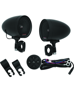 Kuryakyn Road Thunder Speaker Pods Bluetooth Audio Controller Black - 2713