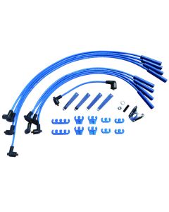Moroso Chevrolet Big Block Ignition Wire Dress-Up Kit - Pre-HEI - Blue Max - Spiral Core - 72753