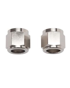 Russell Performance -8 AN Tube Nuts 1/2in dia. (Endura) (2 pcs.) - 660581
