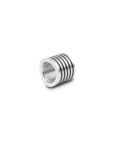 Vibrant Heat Sink Oxygen Sensor Weld Bung T304 SS (M18 x 1.5 Thread) - 10419