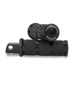 Performance Machine Footpegs XLS - Black Ano - 0035-1161-B