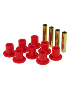 Prothane 87-96 Jeep Front Spring & Shackle Bushings - Red - 1-1005