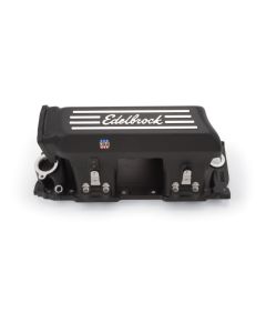 Edelbrock Manifold EFI Pro-Flo XT BB Chevy Rect Port Heads Black Powder Coated - 71363