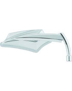 Bikers Choice 65-Up Chrome Angler Mirror Universal Custom Pair - 488741