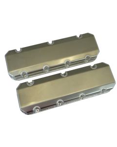 Moroso Brodix SR20/Dart Pro1 Valve Cover - 3in - No Logo - Exhaust & Intake Pockets - Alum - Pair - 68487