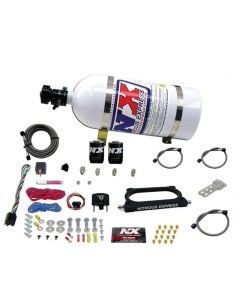 Nitrous Express 07-14 Ford Mustang GT500 Nitrous Plate Kit (50-250HP) w/10lb Bottle - 20949-10