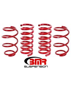BMR 15-17 S550 Mustang Performance Version Lowering Springs (Set Of 4) - Red - SP763R