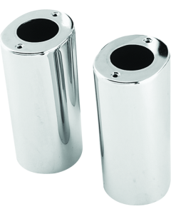 Bikers Choice 89-13 FLHS FLHT 86-17 FLST Chrome Fork Tube Covers Replaces H-D 45964-86 Pr - 494047