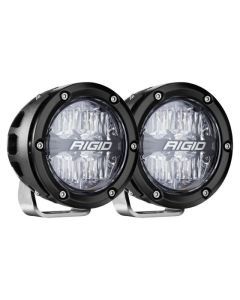 Rigid Industries 360-Series 4in LED Off-Road Drive Beam - RGBW (Pair) - 36401