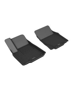 3D Maxpider 22-23 Jeep Grand Cherokee Kagu Floor Mat- Black R1 - L1JP02711509