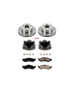 Power Stop 90-99 Jeep Cherokee Front Autospecialty Brake Kit w/Calipers - KCOE2119
